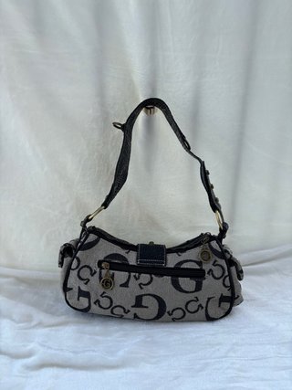 Bolso de hombro vintage estampado retro