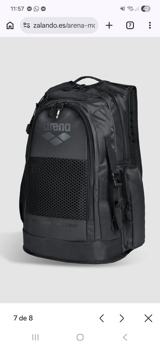 Mochila Arena ALL SET BACKPACK 45L Negra