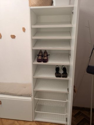 Conjunto Banco y Armario Recibidor IKEA