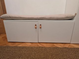 Conjunto Banco y Armario Recibidor IKEA