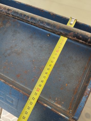Caja de herramientas HECO azul