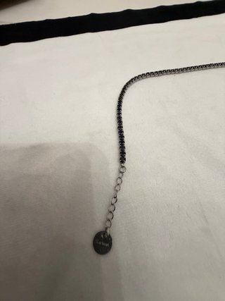 Bracciale tennis con zirconi neri