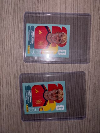 2 Cromos Lamine Yamal Panini FIFA