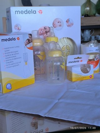 Sacaleches Medela Swing Eléctrico + Accesorios