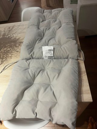 Cojín para asiento KUDDARNA beige ikea 2 unidades