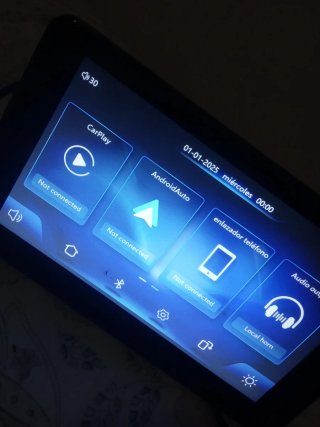 Pantalla Portátil 7 CarPlay Android Auto