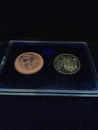 Estuche Pruebas 500 Pesetas FNMT- 2 de plata