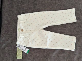 Vestido rosa bebé con volantes