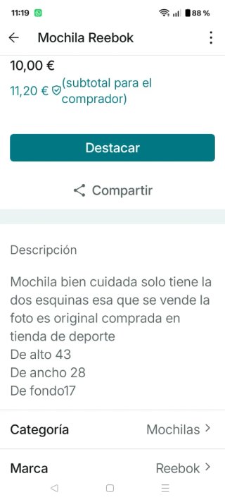 Mochila Reebok Training Department