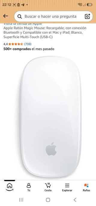 !A ESTRENAR! Apple Magic Mouse Blanco