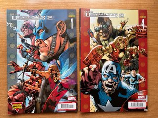 The Ultimates Cuatro Miniseries Completas En Grapa