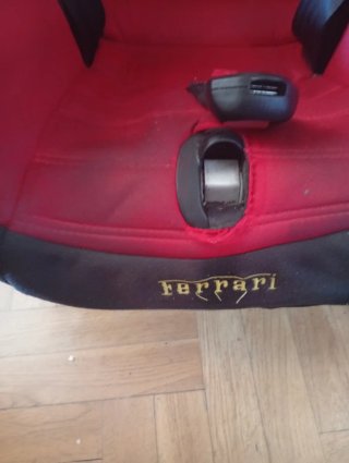 Silla coche Ferrari roja