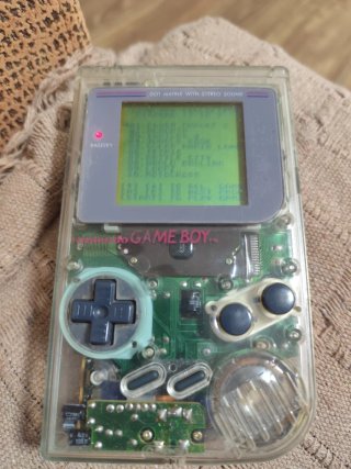 Game Boy DMG-01 Transparente 1990