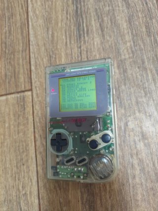 Game Boy DMG-01 Transparente 1990