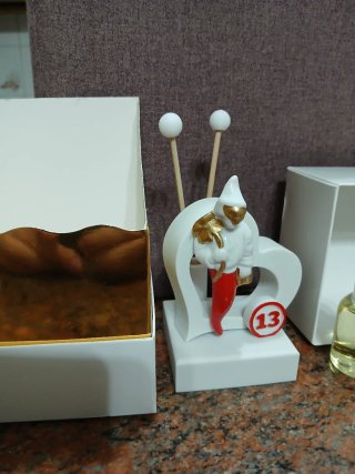 Profumatore Pulcinella con Cuore e Numero 13