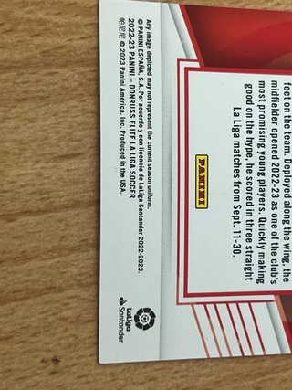 Carta Nico Williams Athletic Club numerada 25/35