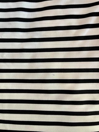 Top de rayas blanco y negro | Talla S