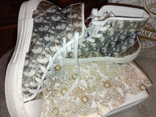 Borsa Dior Bianca e Dorata