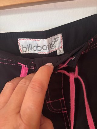 Bañador Billabong Talla 36 Negro/Rosa