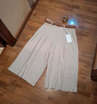 Bermuda Zara Lino Talla S