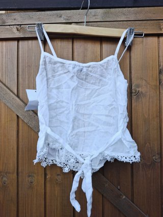 Falda Charo Ruiz Ibiza Blanca + Top