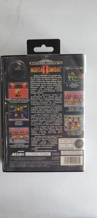 Mortal Kombat 2 Mega Drive Sega