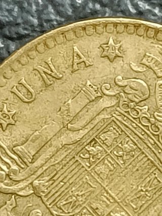 1 Peseta 1975 J. Carlos reverso estrella regordeta
