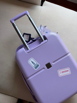 Maleta Pepe Jeans Morada 55cm Rígida