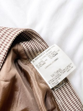 Falda Burberrys vintage cuadros beige/marrón