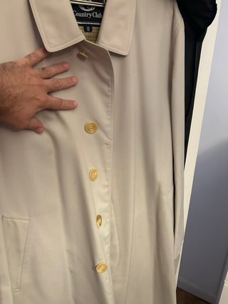 Gabardina Country Club Beige Talla M