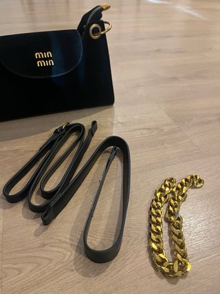 Bolso de mujer Negro Piel, nuevo sin usar.