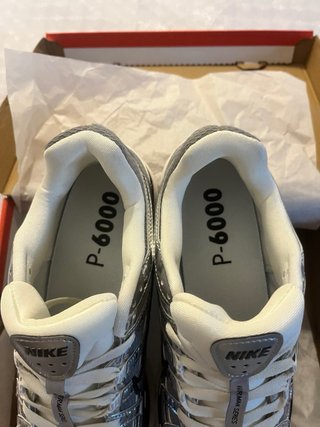 Sneakers nike p-6000 metallic silver - 43