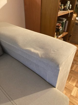 Sofá Cama con Puf auxiliar Chaise Longue