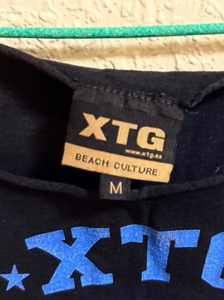 Camiseta tirantes XTG calavera azul