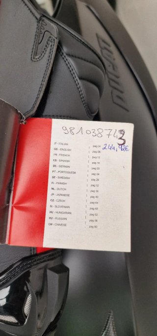 Botas moto Ducati TCX 43