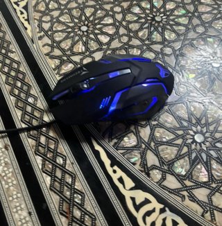 Mouse Gaming TECHMADE Nero/Blu