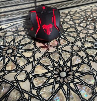 Mouse Gaming TECHMADE Nero/Blu
