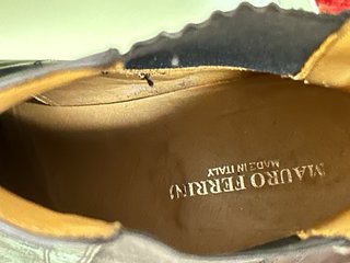 Stivaletti in pelle uomo neri