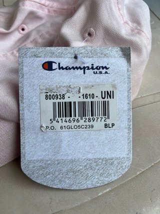 Gorra Champion Rosa Vintage