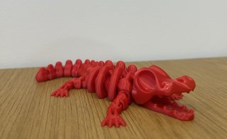 Crocodilo Impressão 3D