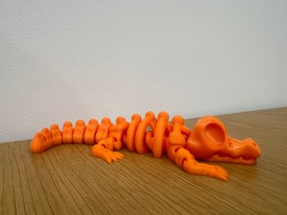 Crocodilo Impressão 3D