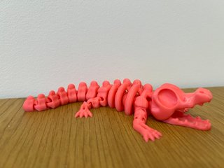 Crocodilo Impressão 3D