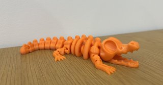 Crocodilo Impressão 3D