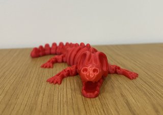 Crocodilo Impressão 3D
