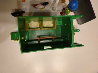 Gallinero Playmobil con figuras y accesorios