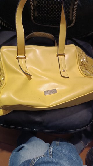 Borsa donna gialla