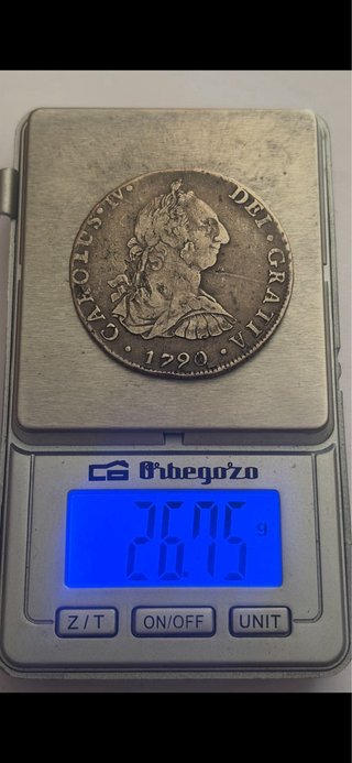 8 Reales 1790 (MBC-) Potosi Carlos IV