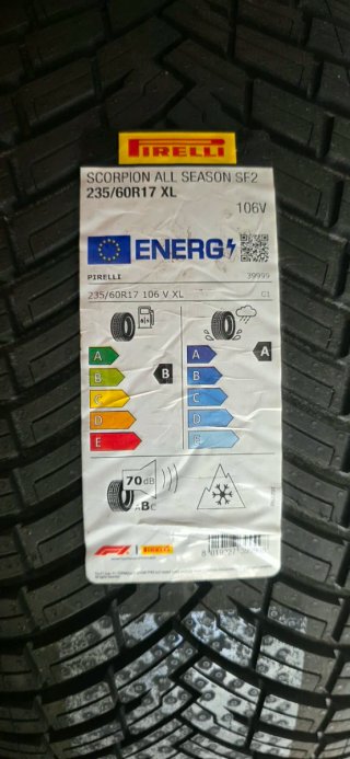 Neumático Pirelli Scorpion All Season SF2 235/60R1