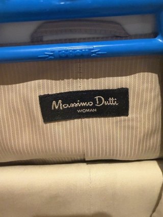 Traje Massimo Dutti Beige T.36