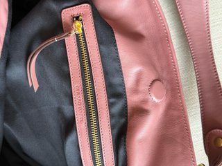 Bolso Piel Gerard Darel Rosa